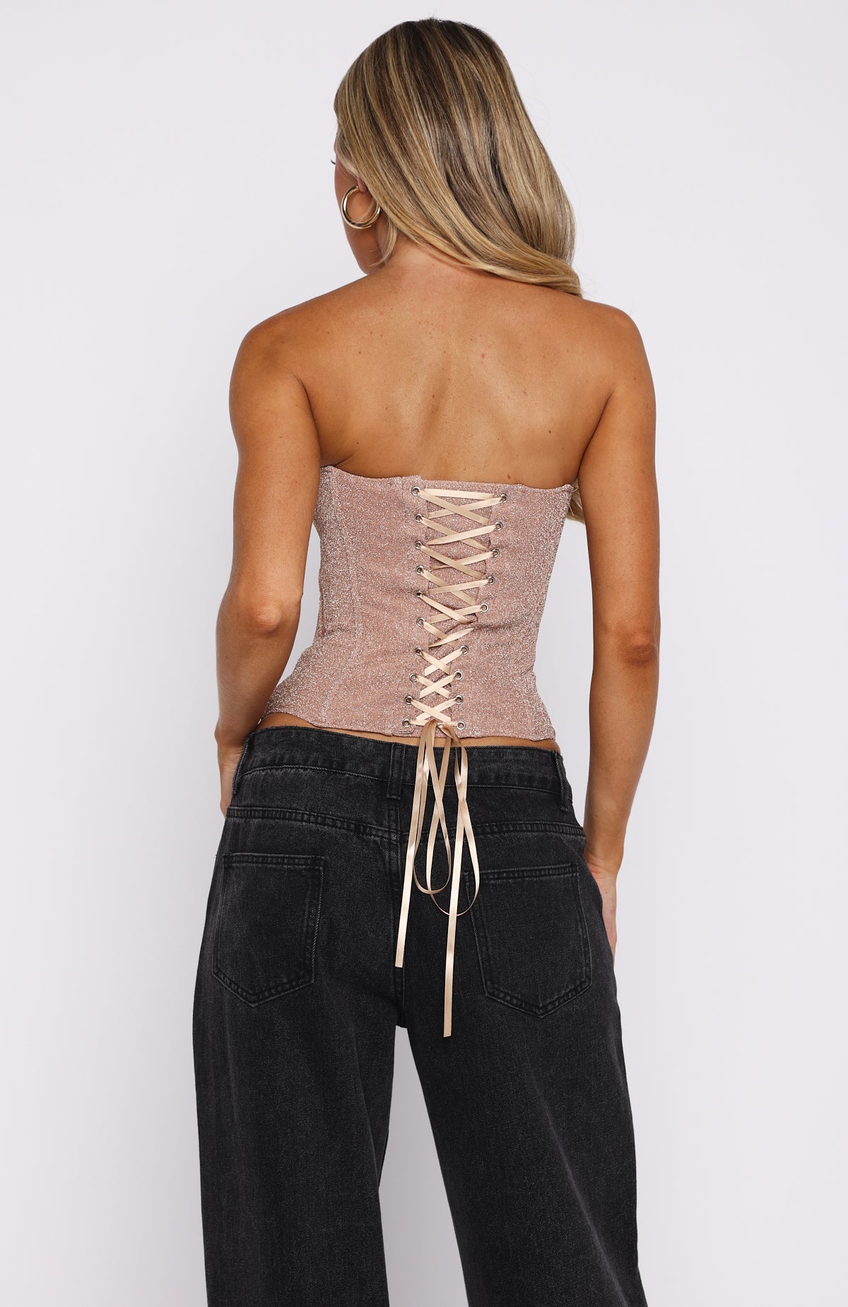 Cosmopolitan Strapless Bustier Champagne