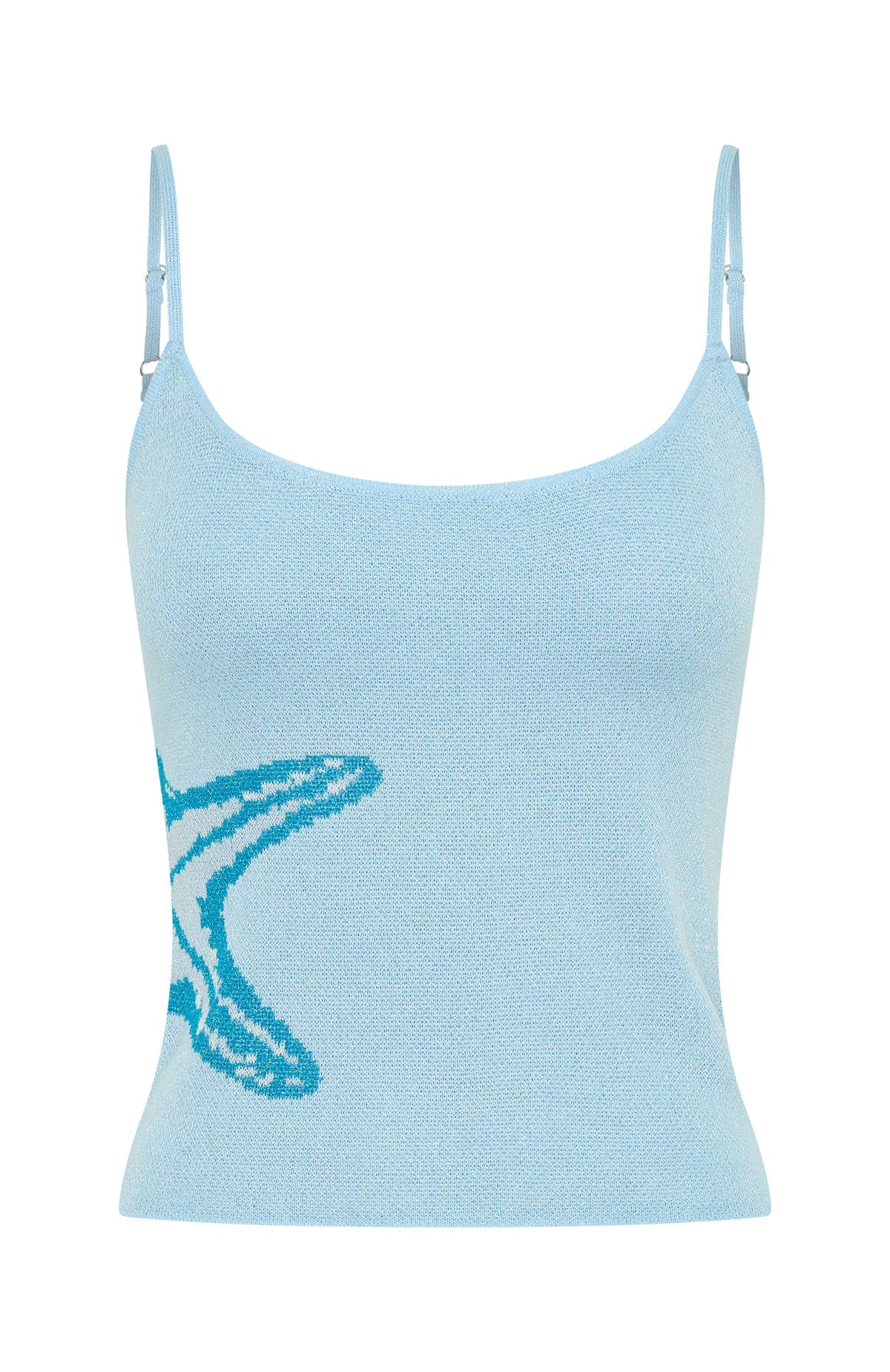 Good Energy Always Knit Top Azure